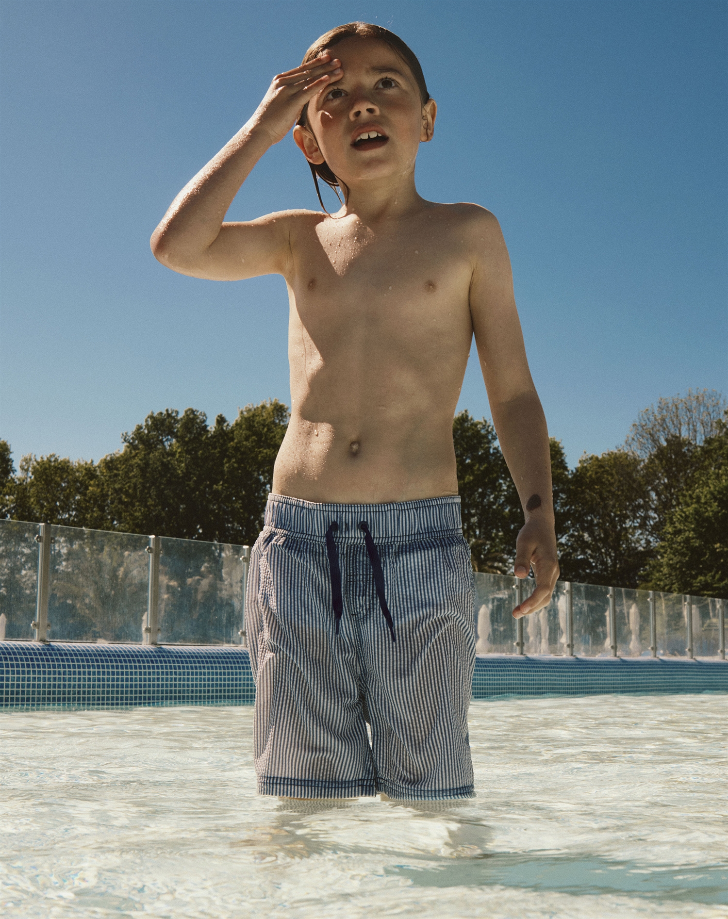 Name It - NKMZackary Swim Shorts - Vintage Indigo